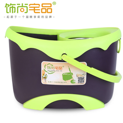 雙驅(qū)動手壓旋轉(zhuǎn)拖把桶 清潔神器，帥到?jīng)]朋友